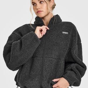 ISO Oner active fleece jacket Washed Grey Medium